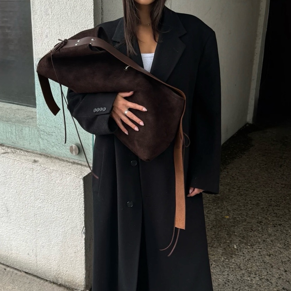 Le Febour Dark Brown Bag
